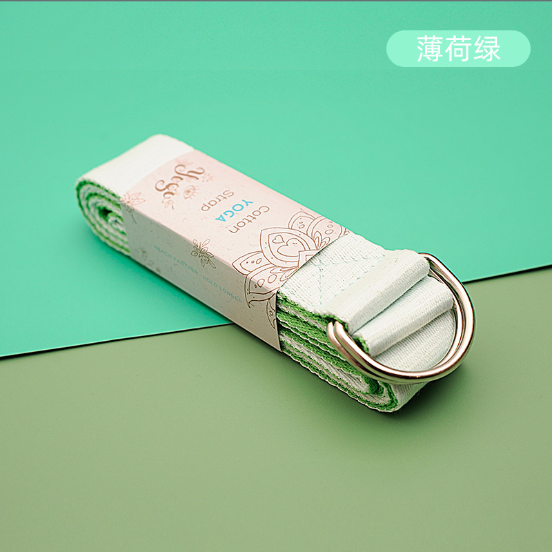 2色アイアンガーヨガストレッチバンド ストレッチバンド テンションバンド ヨガロープ ヨガ補助具・用品|undefined