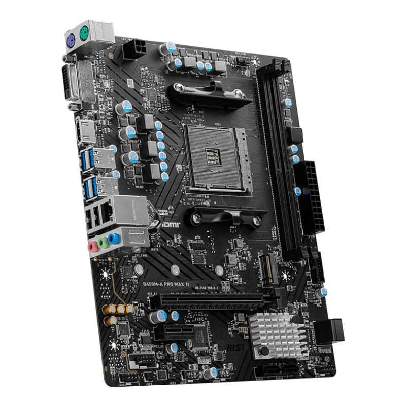 Материнская плата Micro/Star MSI B450M-A PROMAX II B550, поддержка 5500/5600G/5700
