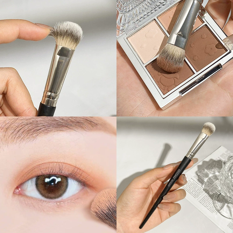 Крупная мягкая натуральная розовая щетка GECOMO, для начинающих