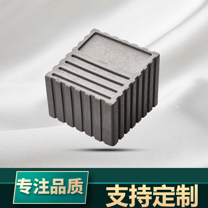 50塑胶橡塑方管塞 健身医疗器械方形内塞配件桌角方管套小斜脚垫