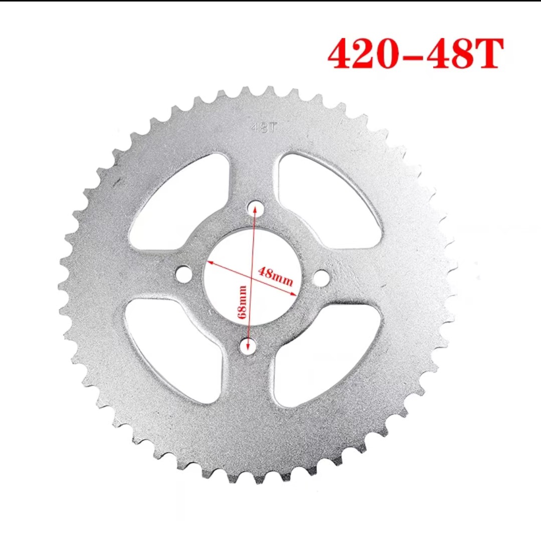 Four-Wheel Bull Atv Accessories Go-Kart Modified Chain Plate Chainring 420, 428, 530 Gear Chain