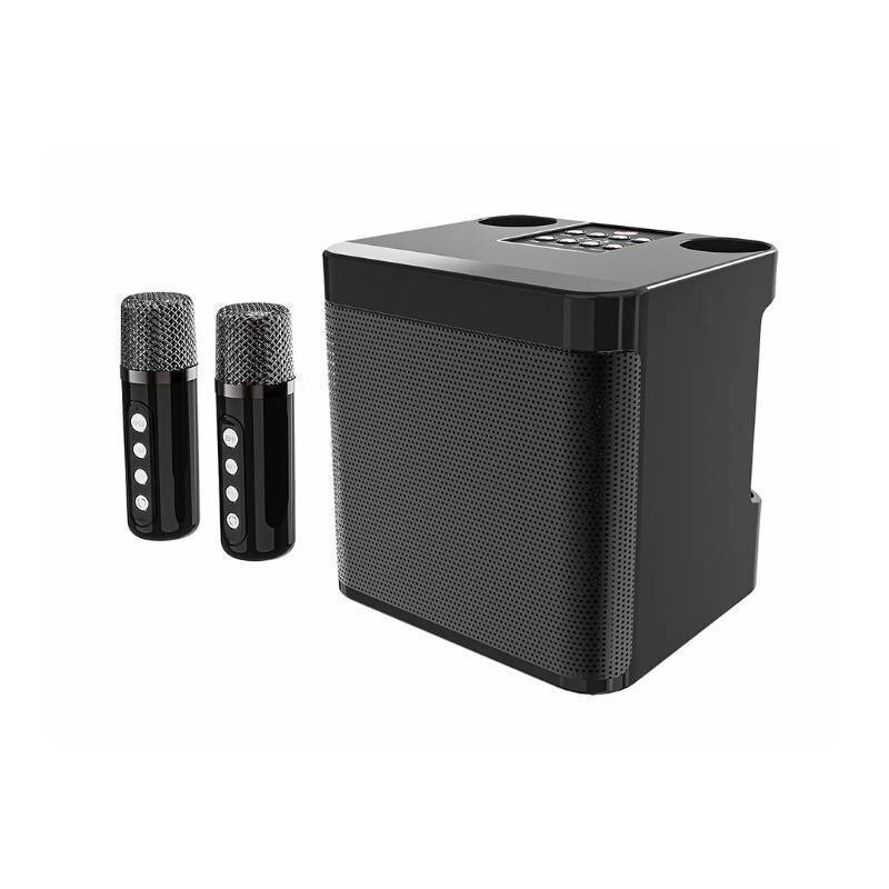 YS203K ソング Bluetooth オーディオクロスボーダーマイク KTV ワイヤレスマイクオールインワンマシン KD203 ポータブル Bluetooth スピーカー|undefined