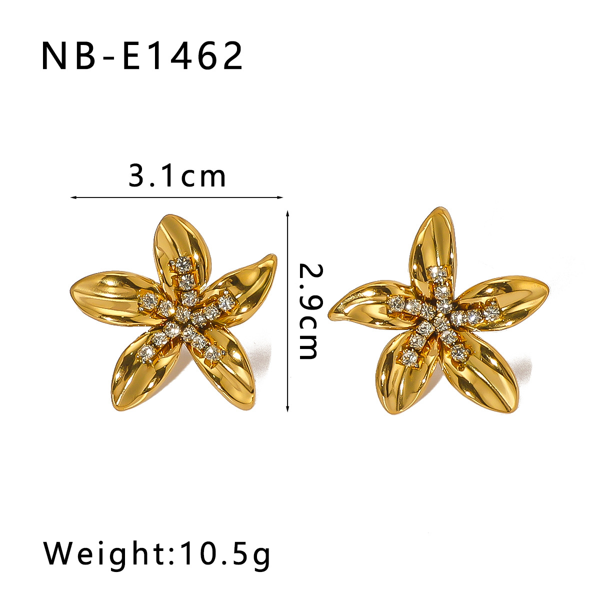 Flower, Butterfly, Bow Knot Pattern Women's Gender 1 Pair IG Style Simple Style Flower Butterfly Bow Knot Plating 304 Stainless Steel Drop Earrings Ear Studs