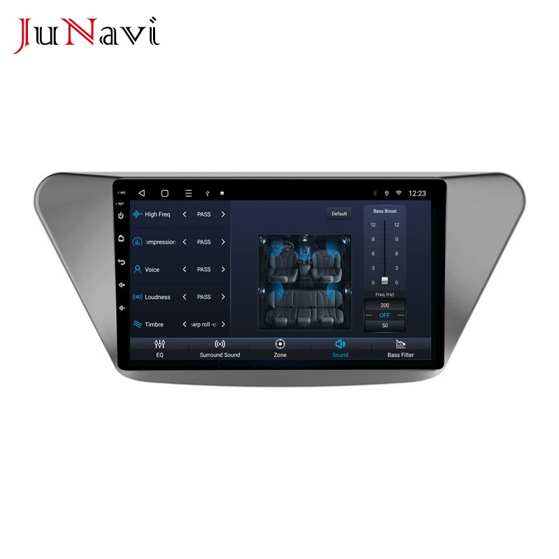 Подходит к Lifan X50 14 Android большой экран автоцентр навигации Bluetooth беспроводной CarPlay DSP