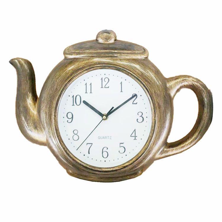 Reloj de pared moderno con diseño cartoon retro - Movimiento de cuarzo silencioso con segundos continuos - Fuente clara - Para decoración personalizada