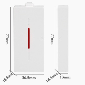 无线门磁报警器Wireless 433MHZ Door Magnetic Alarm