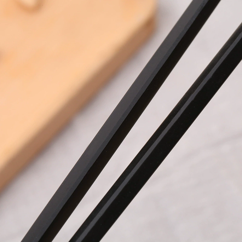 Black plastic antibacterial chopsticks