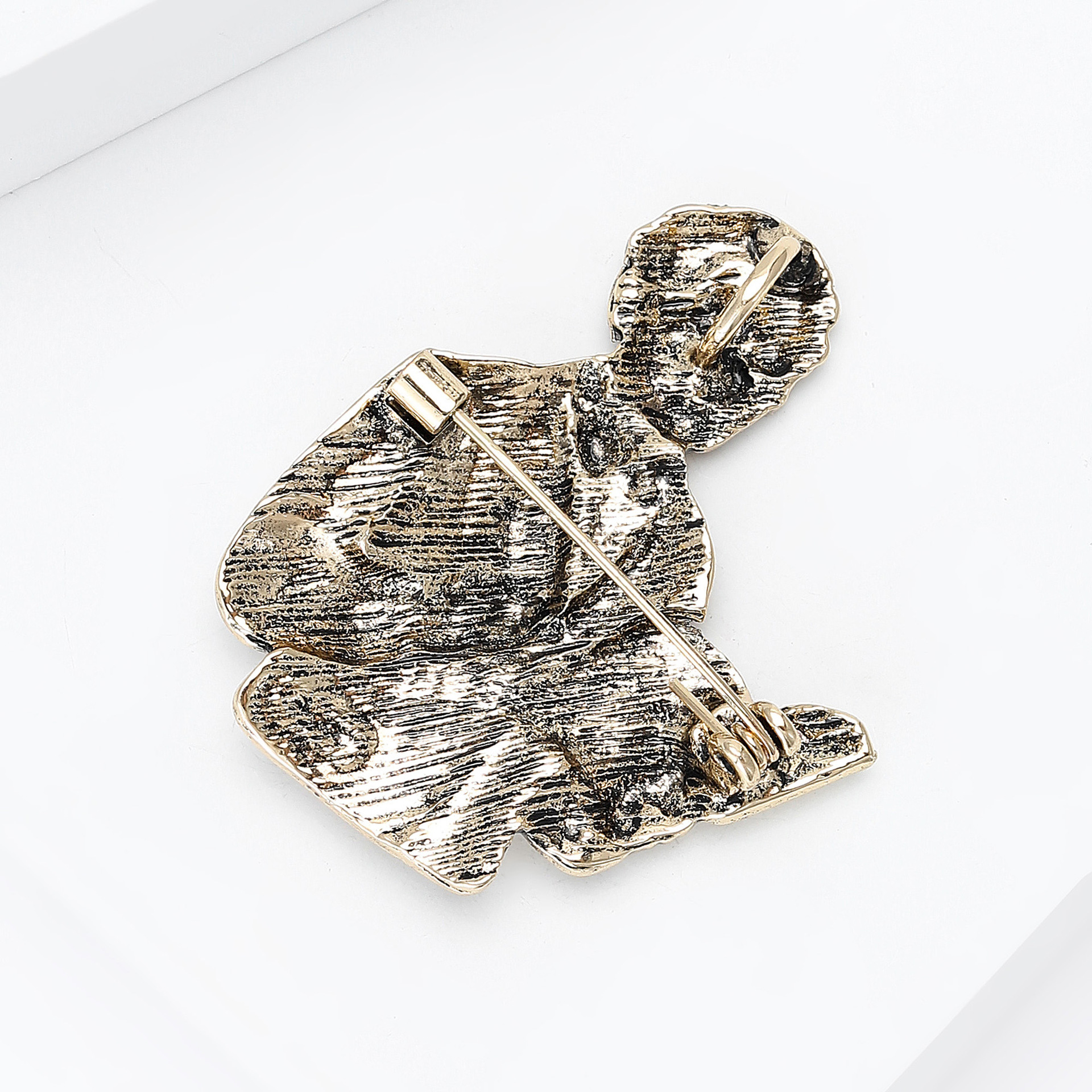 Vintage leraren speld emaille broche accessoire heren dames_voghion.com