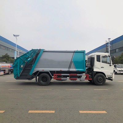 Pure electric compression garbage truck Elektrik zibil maşınları