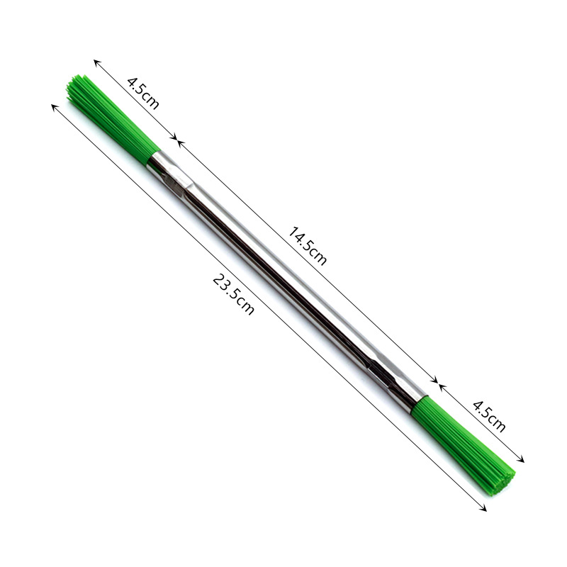 Washing machine chassis brush double-headed brush decontamination cleaning gadget double-headed brush gap cleaning tool 5