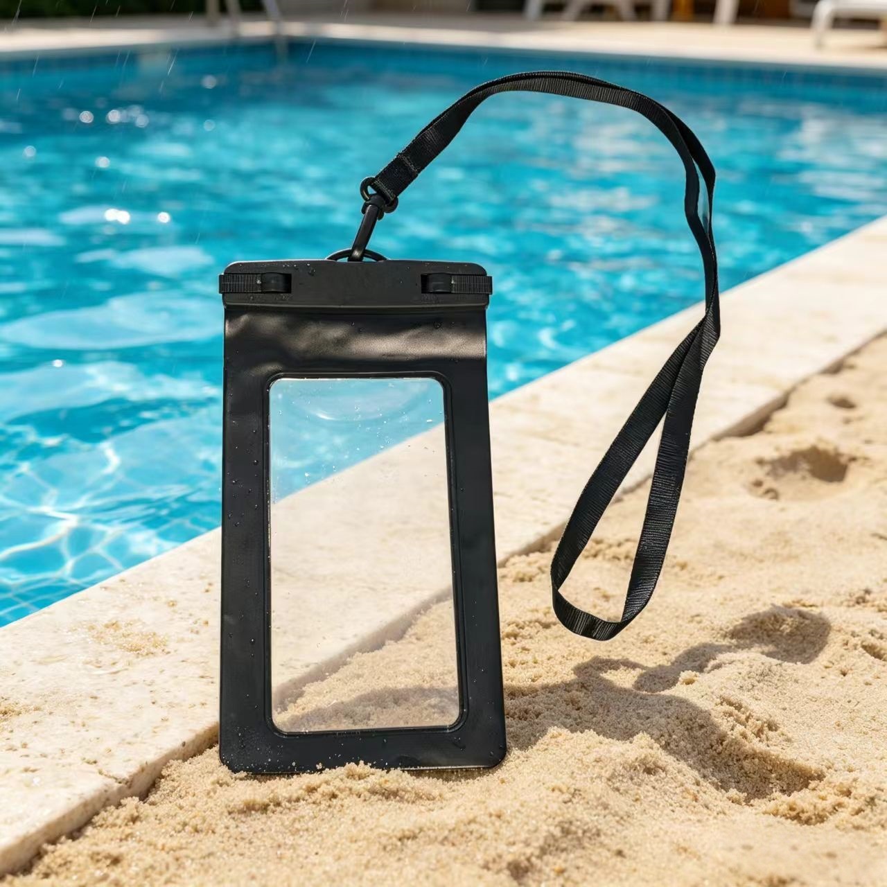 Nueva actualización de bolsas impermeables de alta gama con pantalla táctil impermeable cubierta de teléfono al por mayor logotipo personalizado soporte de etiqueta image 16