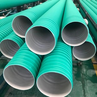 PPHM double-wall corrugated pipe modified polypropylene sewage drainage DN300 high strength polypropylene farmland irrigation X20