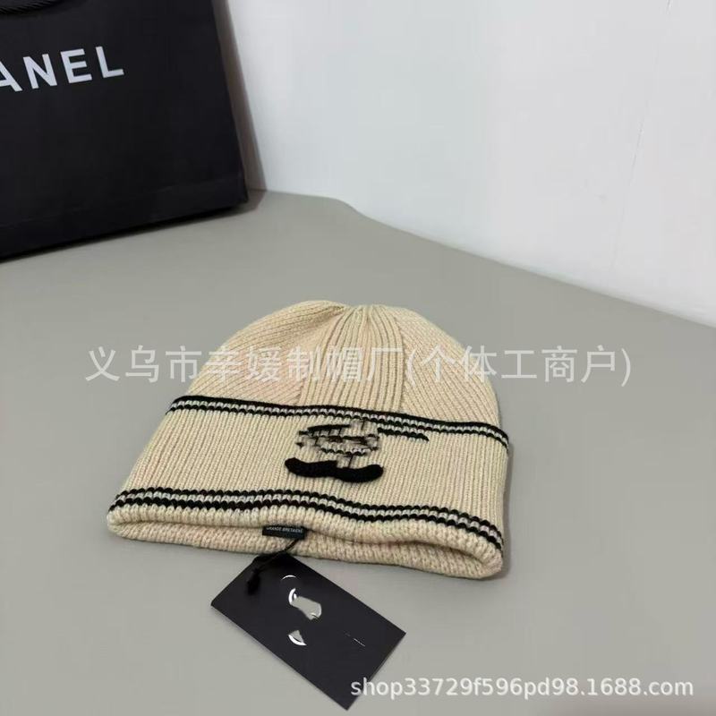 Xiaoxiangfeng ダブル C ハットの正しいバージョン、秋冬の暖かいフレグランスおばさんウール帽子、男性と女性用、多用途の有名な帽子|undefined