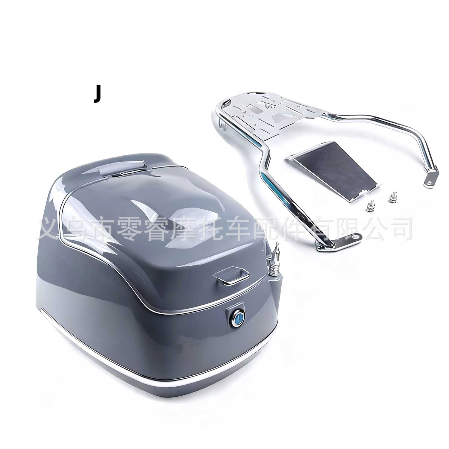 Motorcycle Accessories Trunk Rack Motorcycle Trunk High-Pressure Buffer Riding Trunk Rack
