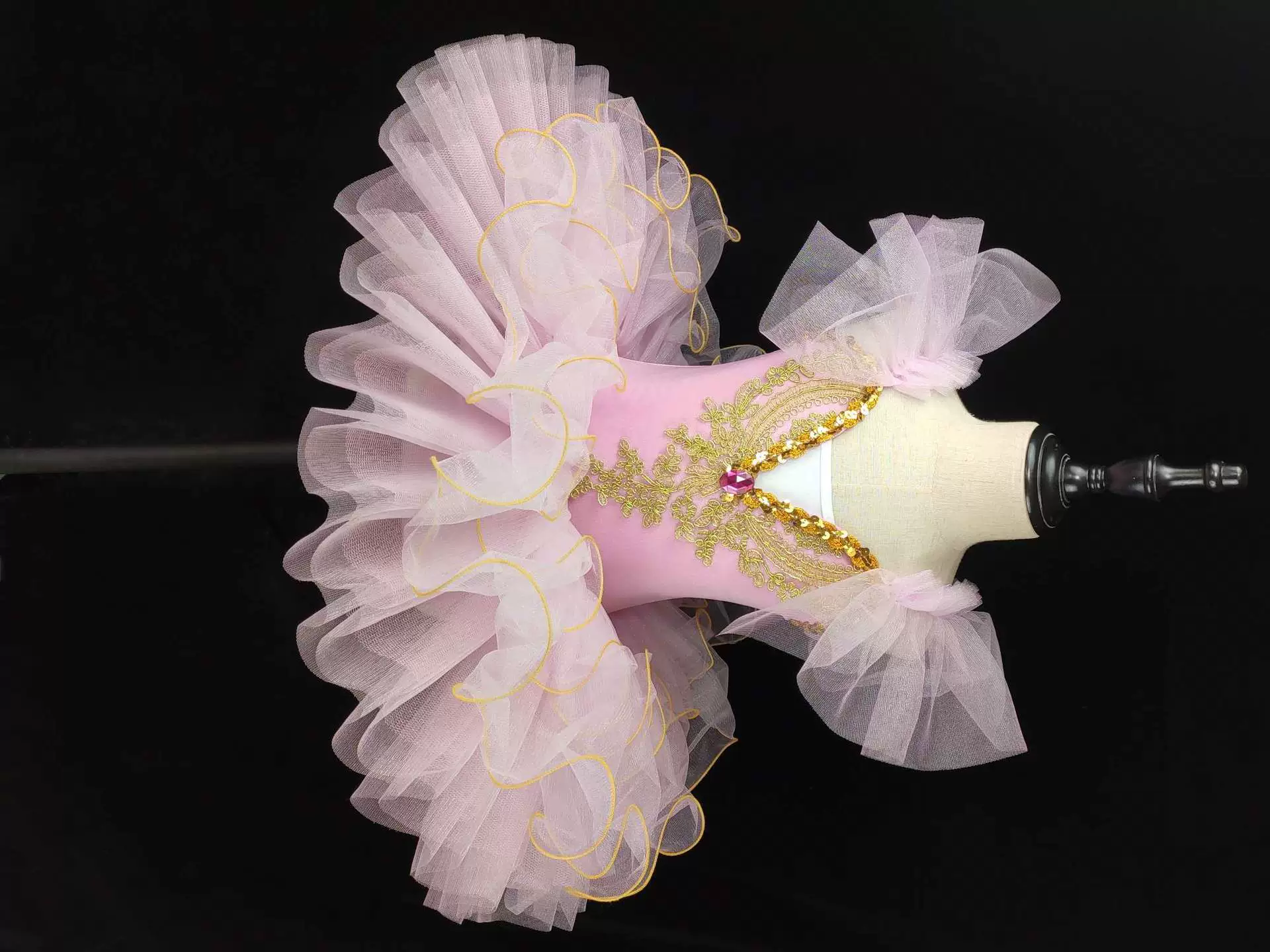 Юбка-пачка для девочек, новая марлевая юбка на подтяжках, детская юбка-пачка, одежда для выступлений, одежда для маленьких танцевальных выступлений