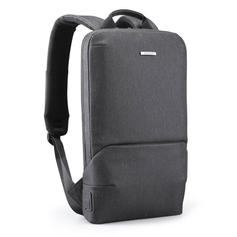 Business Backpack Simple Ultra-Thin Casual 15inch Laptop Bag Men's Lightweight Multi-Function High-Quality Backpack