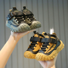 儿童运动鞋2025春秋新款男童登山鞋户外女童跑步鞋软底宝宝休闲鞋