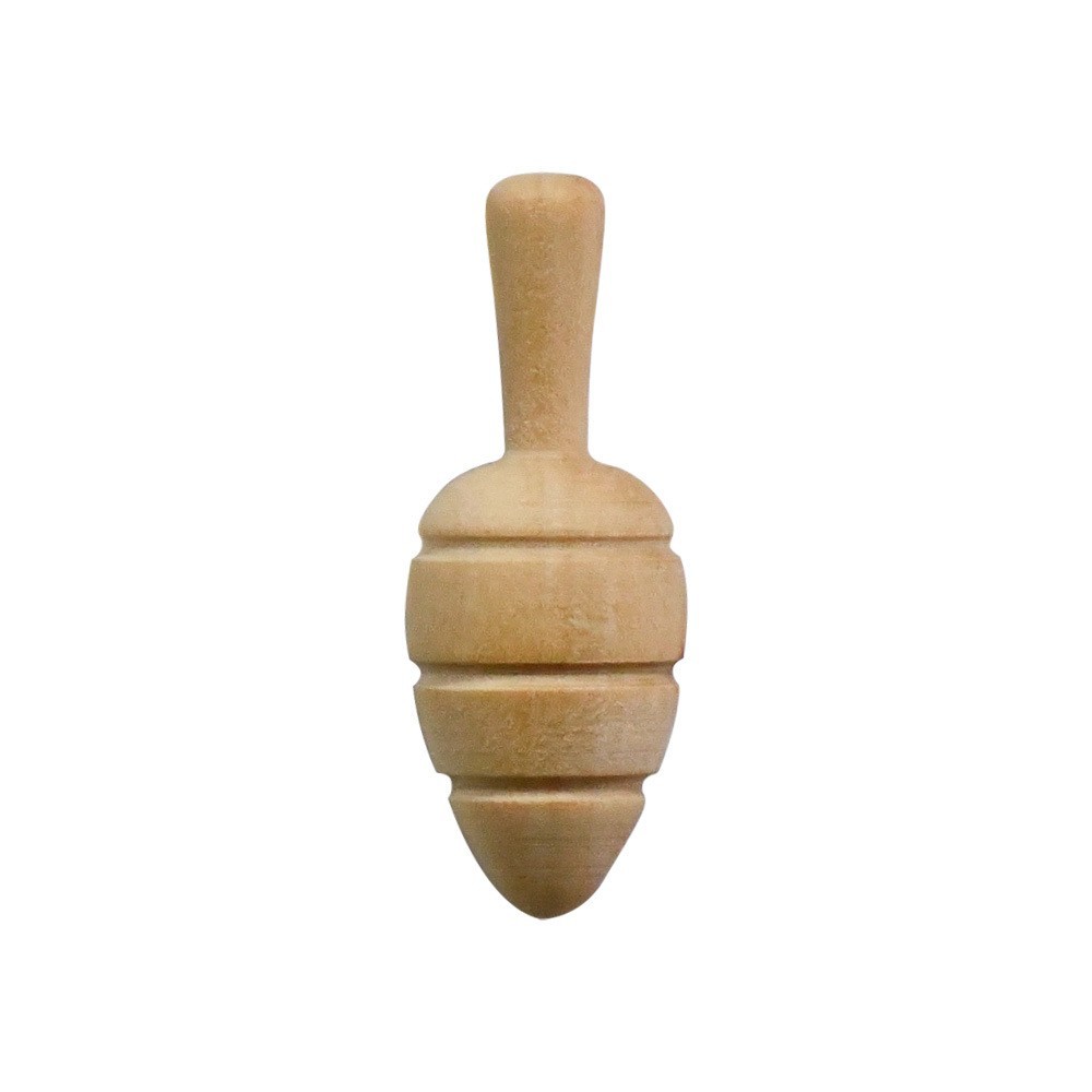 Nuevo producto bricolaje pintado a mano madera embrión fruta árbol de Navidad campana hongo casa se puede colorear regalo de vacaciones preescolar