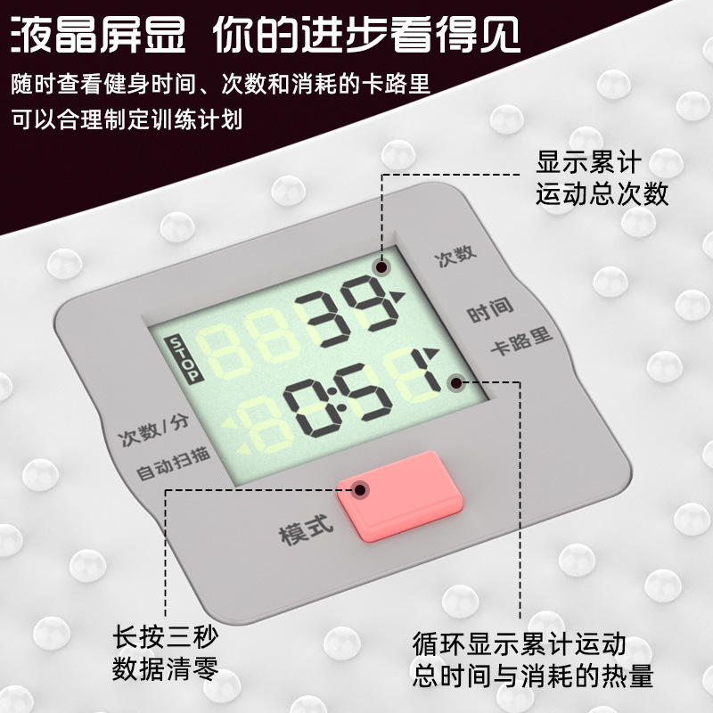 滑步机家用健身器材瘦腿神器运动减肥塑型室内燃脂滑雪机摇摇机|undefined