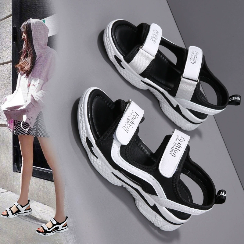 Женские летние сандалии 2025 года нового стиля с эффектом "пупа", французский стиль феи, мягкая подошва, антискользящие модные сандалии для женщин.