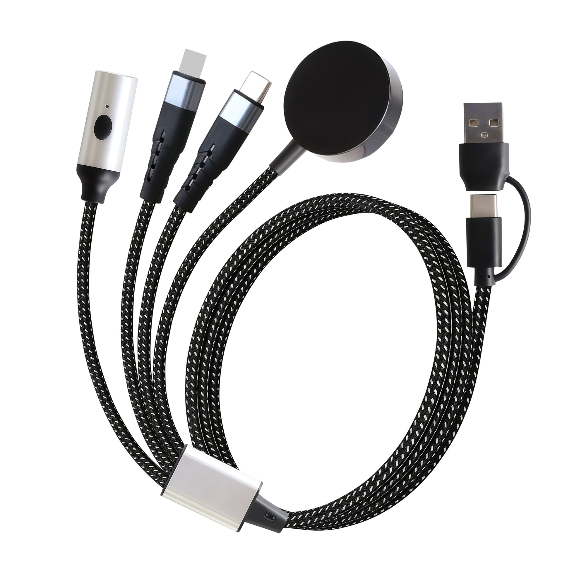 66W Fast Charging, No Upgrade Required, Decoding Chip 4-in-2 Cigarette Lighter, Magnetic Wireless Watch Charger Suitable_voghion.com