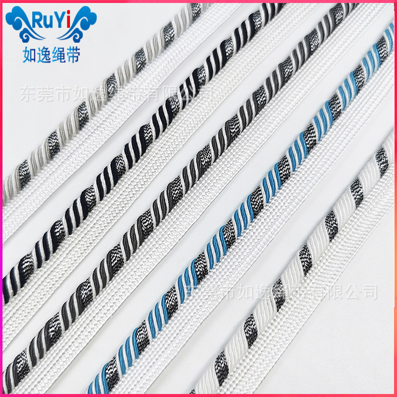 包根人造丝金银间色子母带滚边条裤子侧边镶边即服装辅料家纺花边