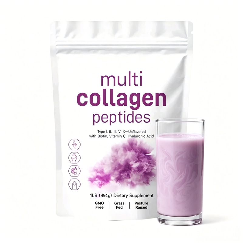 Cross-Border In-Stock Tk Hot-Selling Multi Collagen Peptide Powder Multi Collagen Peptides 454g Export Cross-Border In-Stock Tk Hot-Selling Multi Collagen Peptide Powder Multi Collagen Peptides 454g Export