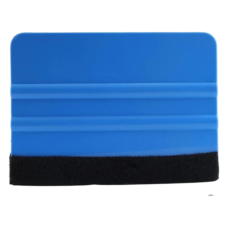 Rascador de película de coche transfronterizo cuadrado con franela multi-color opcional película de cambio de color invisible herramientas de película de ropa de coche al por mayor