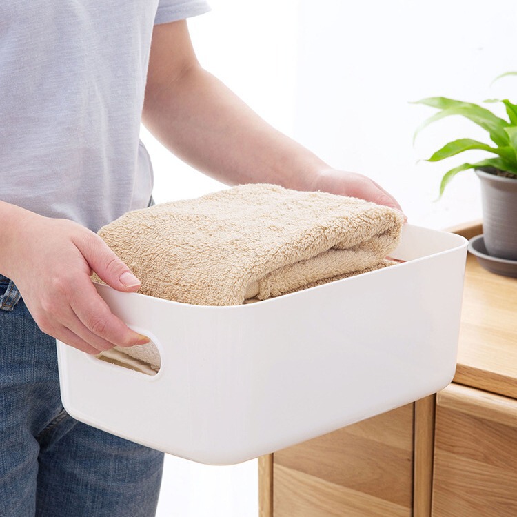 【特厚雑貨収納ケース】デスクトッププラスチックケース化粧品整理ケース台所収納ケース間食収納ケース|undefined