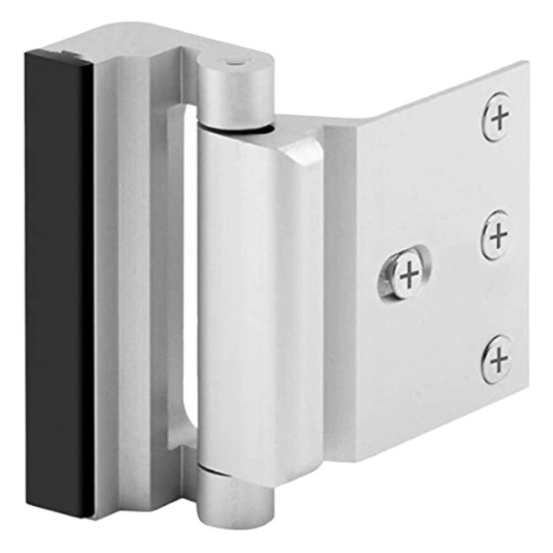 Домашний защитный дверной замок с усилением двери безопасности детей с 3-дюймовой противоугонной защелкой из алюминиевого сплава Night Lock