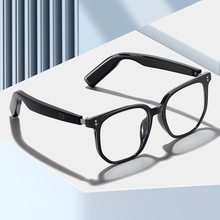 新款感光防蓝光眼镜男女配近视镜偏光片触听智能定向音频蓝牙眼镜