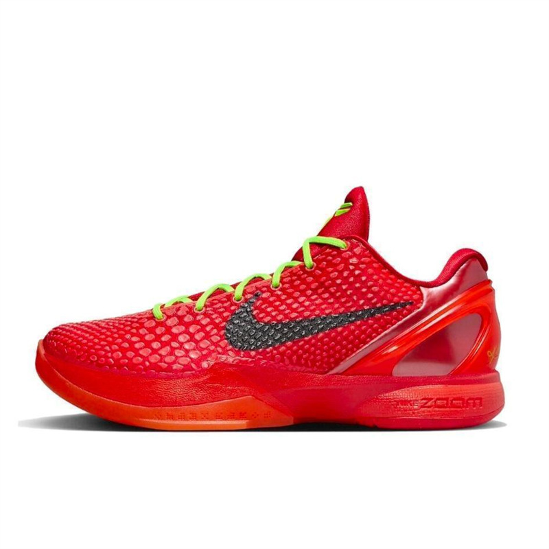 コービー 6 世代バスケットボールシューズ Kobe6 リバースグリーンスパイダーマンドジャース耐摩耗性滑り止め衝撃吸収夏の男性と女性のスポーツシューズ|undefined