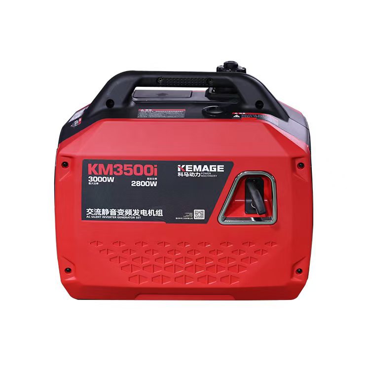 Generador de gasolina portátil silencioso COMA POWER, 2kW–5kW, ideal para camping o uso al aire libre