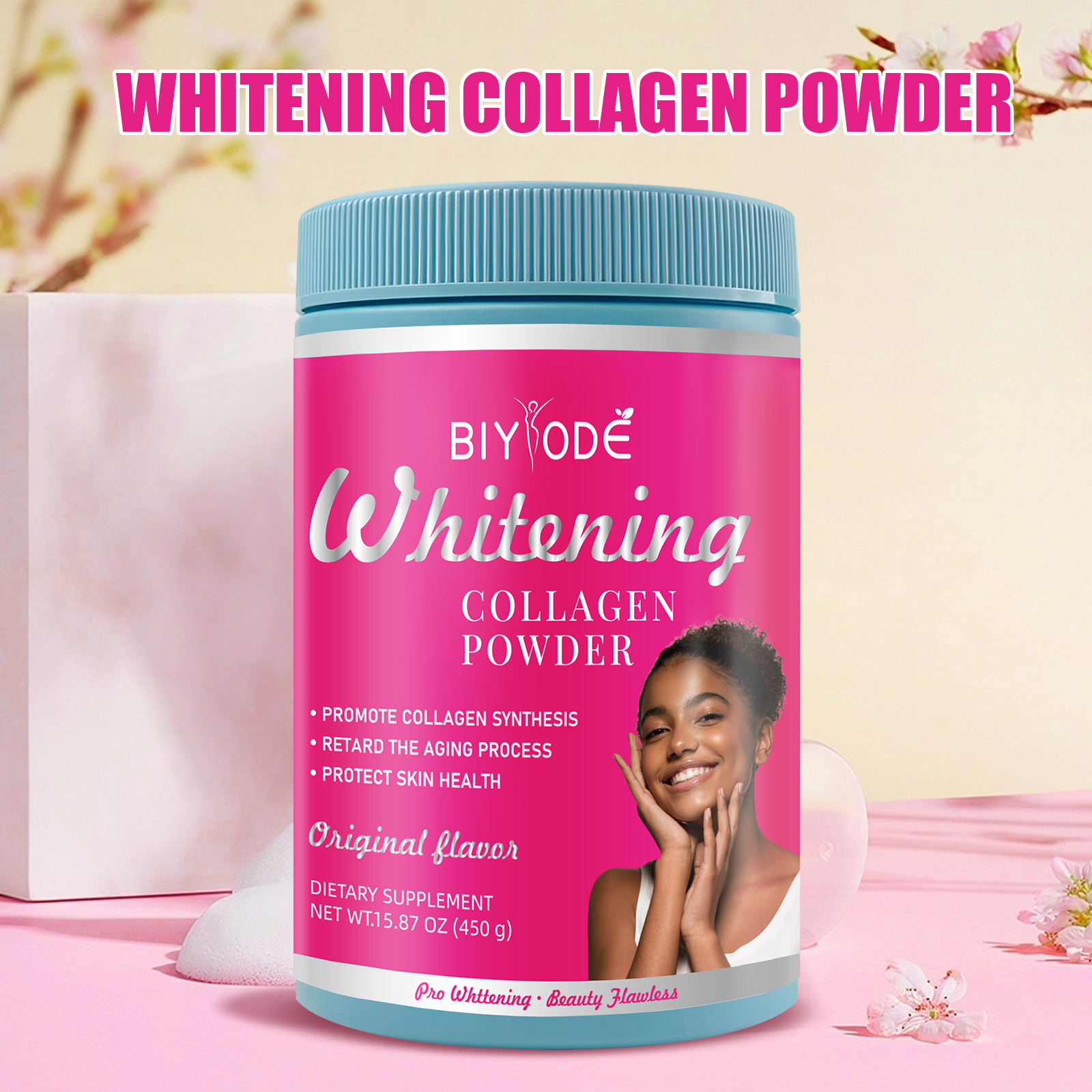 Collagen Powder Cross-Border Tk Popular Collagen Powder Peptide Enzyme Powder Amazon Best-Selling Factory