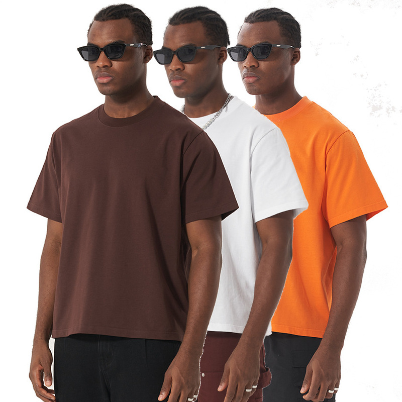 ETAI new short wide cotton trendy men's T-shirt printed Logo American boxy fit short sleeve men's T-shirt ETAI new short wide cotton trendy men's T-shirt printed Logo American boxy fit short sleeve men's T-shirt