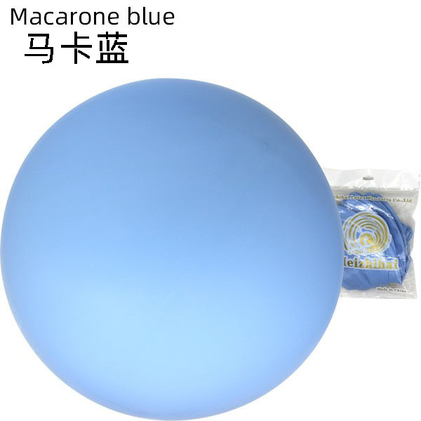 Macaron 36 pulgadas grueso globo de látex redondo de gran tamaño en el mercado nocturno para vender fiesta de cumpleaños decoración de la sala de bodas decoración de la escena