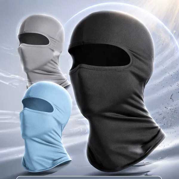 Cycling Headgear, Bicycle and Motorcycle Liner, Sun Protection Ice Silk Mask, Outdoor Sports Windproof and Dustproof Headscarf, Sun Protection