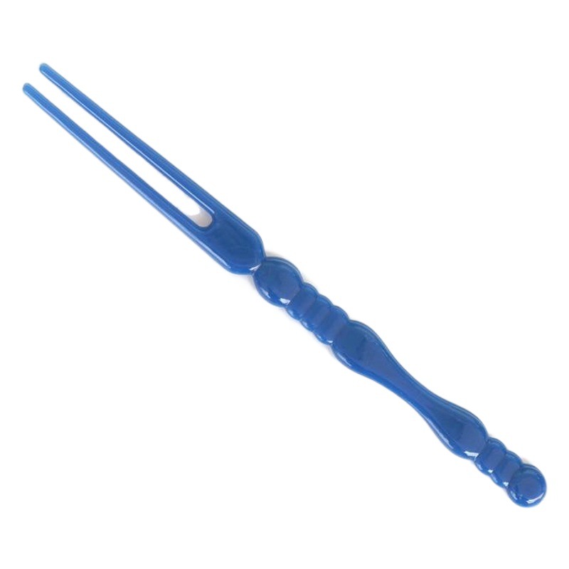 Tenedor de bambú engrosado Tenedor de plástico desechable Tenedor de fruta multicolor discoteca KTV Tenedor de fruta de bambú de plástico