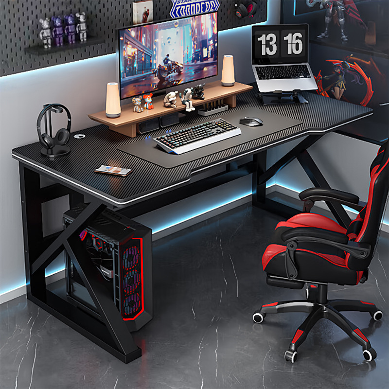 Computer Table Desktop E-Sports Table and Chair Set Combination Table Office Home Table Study Table Study Desk Writing Table