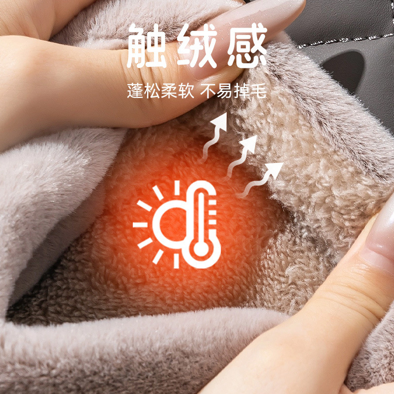 包跟防水棉拖鞋女士秋冬季2025新款室内家居厚底保暖加绒月子棉鞋|undefined