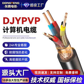 东腾DJYPVP计算机电缆仪表控制线编织铜网分屏总屏信号线分相屏蔽