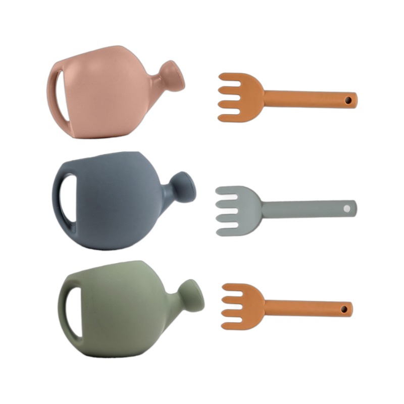 390g de silicona juguetes de playa juego hervidor de agua al por mayor playa entre padres e hijos interactiva excavación de agua olla de arena 220g