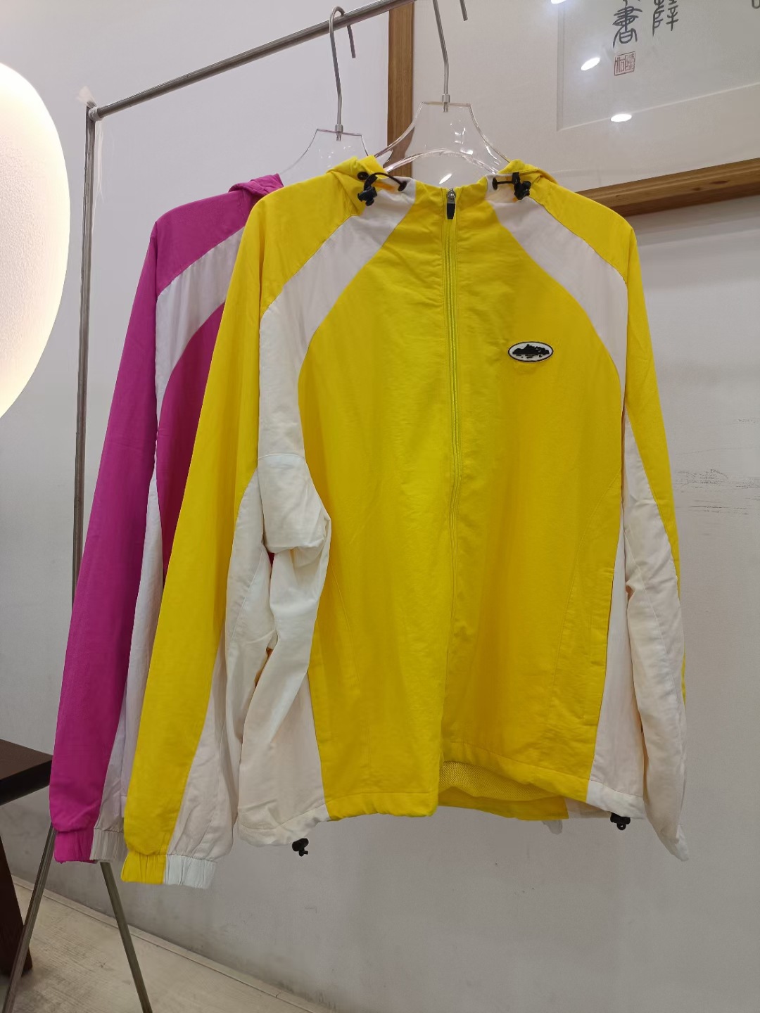 Americana 3M reflectante cazadora con capucha ropa de protección solar los hombres marca moda Otoño Chaqueta ligera