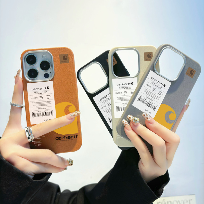 Suitable for Iphone16Promax Mobile Phone Case Apple 1513111214 Plain Leather Tpu Cross-Border Trendy Brand Protection Suitable for Iphone16Promax Mobile Phone Case Apple 1513111214 Plain Leather Tpu Cross-Border Trendy Brand Protection