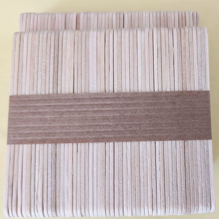 Палочка для мороженого DIY модель деревянная палочка материал ручной работы журнал цвет Мороженое палочка производители поставляют печатный логотип