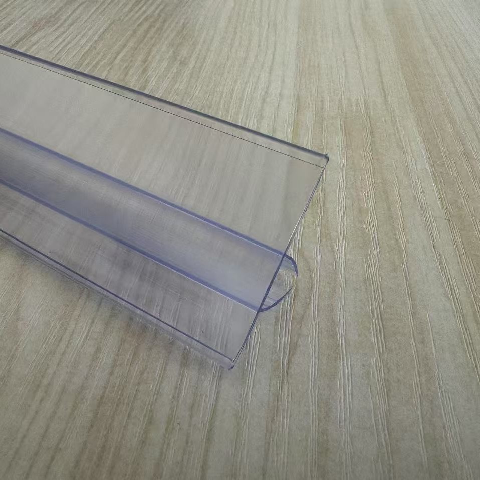 玻璃层板标签条价格条卡条药店中卡式耐用软胶货架背胶