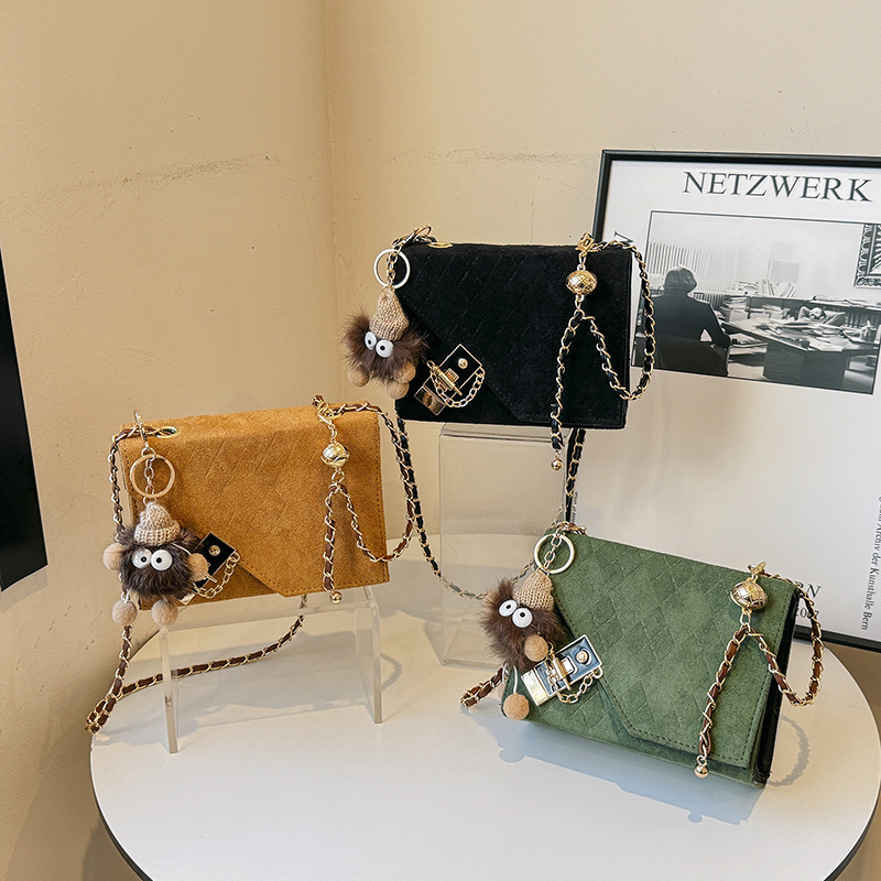 2024 Spring New Trendy Women's Texture Leisure Personality Small Square Single Shoulder Crossbody Bag_voghion.com