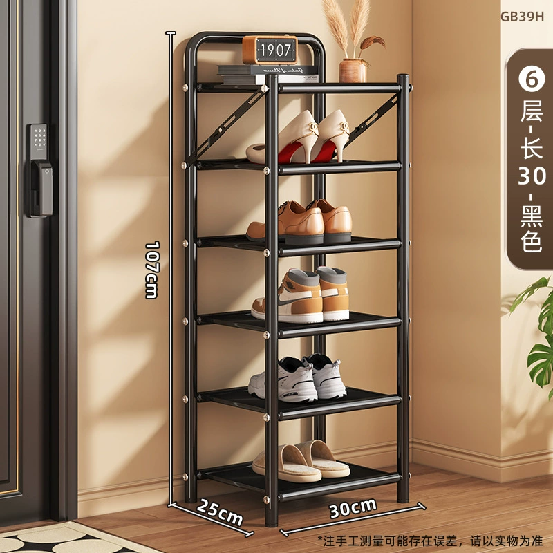 Renter-friendly Shoe Cabinet Multi-tier Shoe Rack Foldable from Yomiego