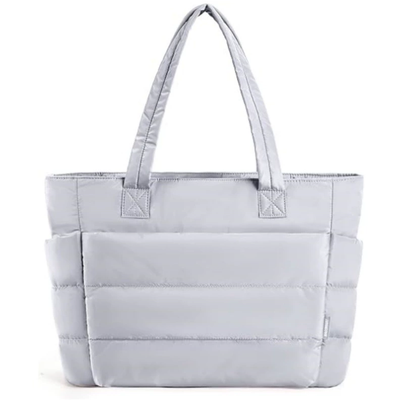 Travel Gym Tote Bag, Nylon-Cotton Work Linen Bag, 35×16×47 cm, Padded Volume