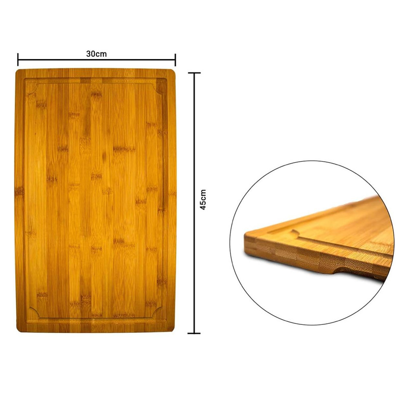 Juego de tres piezas de tabla de cortar, juego más vendido de Amazon, tanque de jugo de cocina, tabla de cortar, juego de tabla de cortar de bambú con tabla de cortar portátil